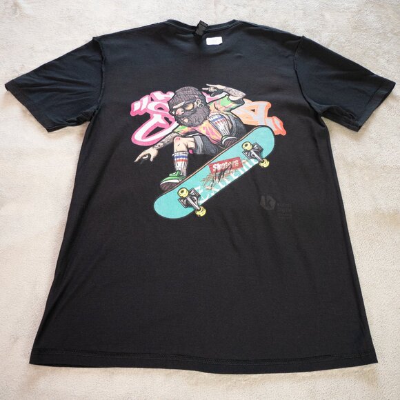 Real Estate Agent Art Graphic T-Shirt  Men Medium Black Double Print Casual Tee - Picture 12 of 12